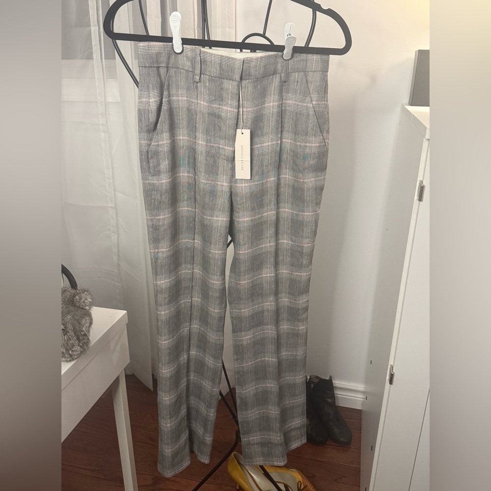 Rebeca Taylor Plaid Pant NWT
